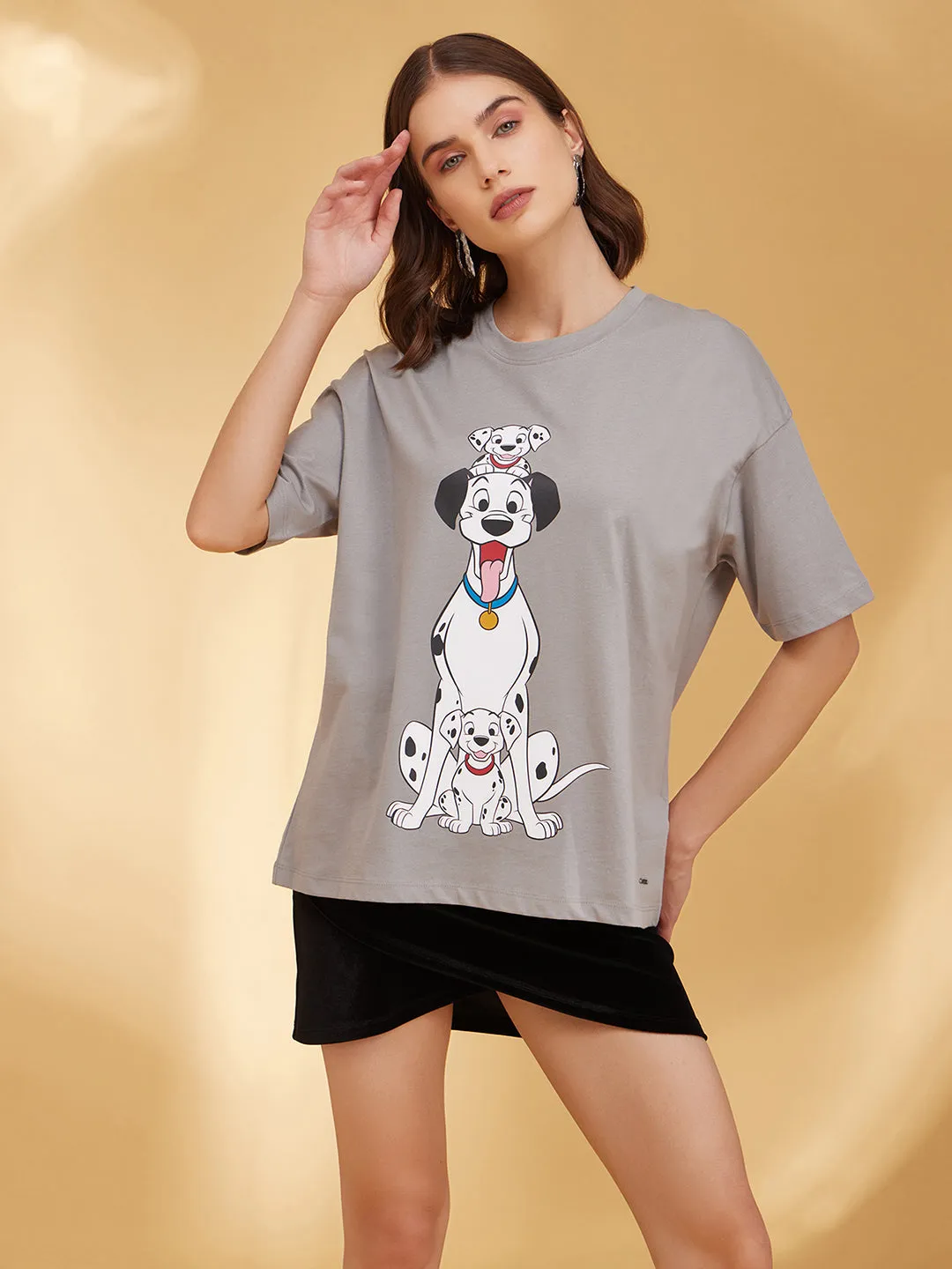 101 Dalmatian  Disney Printed Graphic T-Shirt