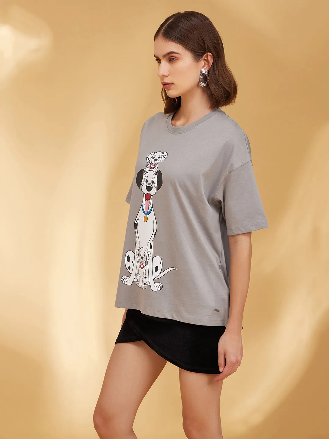 101 Dalmatian  Disney Printed Graphic T-Shirt