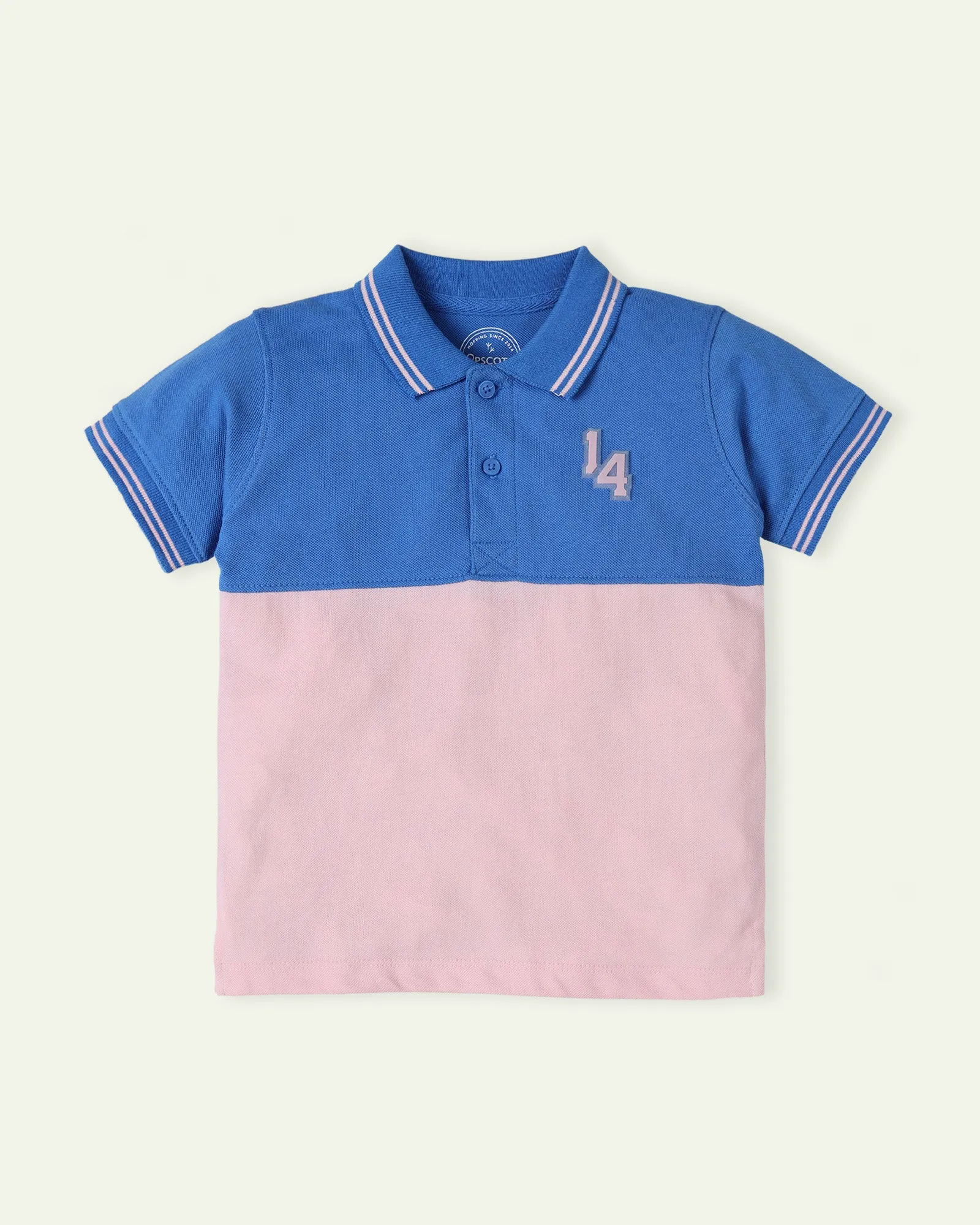 14 Color Block Polo