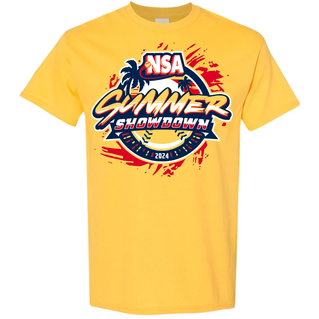 2024 NSA Summer Showdown Fastpitch Tournament T-Shirt