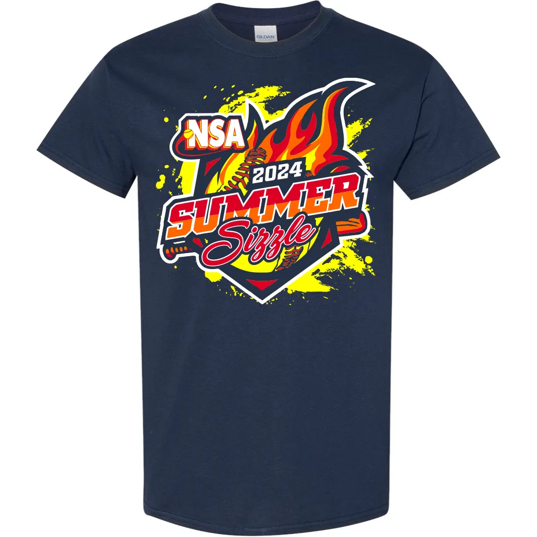 2024 NSA Summer Sizzle Fastpitch Tournament T-Shirt