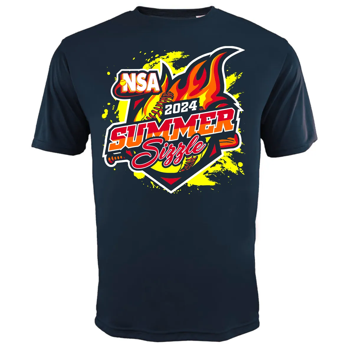 2024 NSA Summer Sizzle Fastpitch Tournament T-Shirt