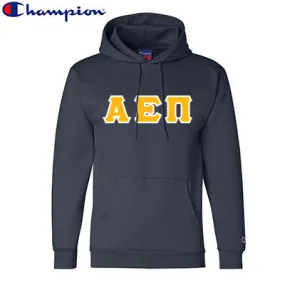 Alpha Epsilon Pi Champion Powerblend Hoodie - S700 - TWILL