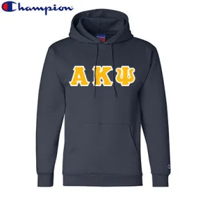 Alpha Kappa Psi Champion Powerblend Hoodie - S700 - TWILL