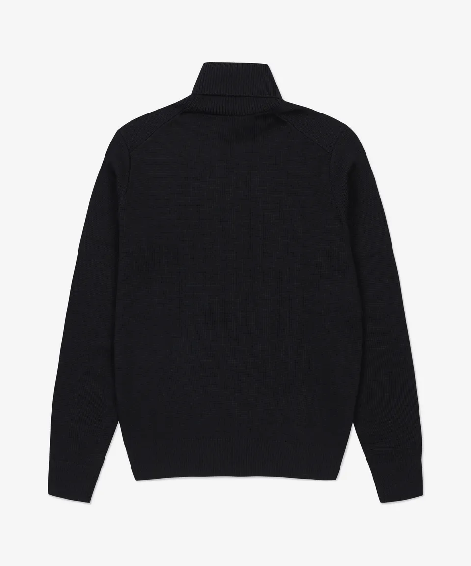 AMI PARIS  |Wool Street Style Long Sleeves Plain Logo Designers Sweaters