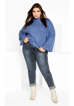 Angel Sweater - denim blue