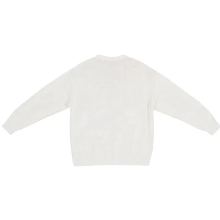 BALENCIAGA  |Crew Neck Monogram Wool Long Sleeves Logo Luxury