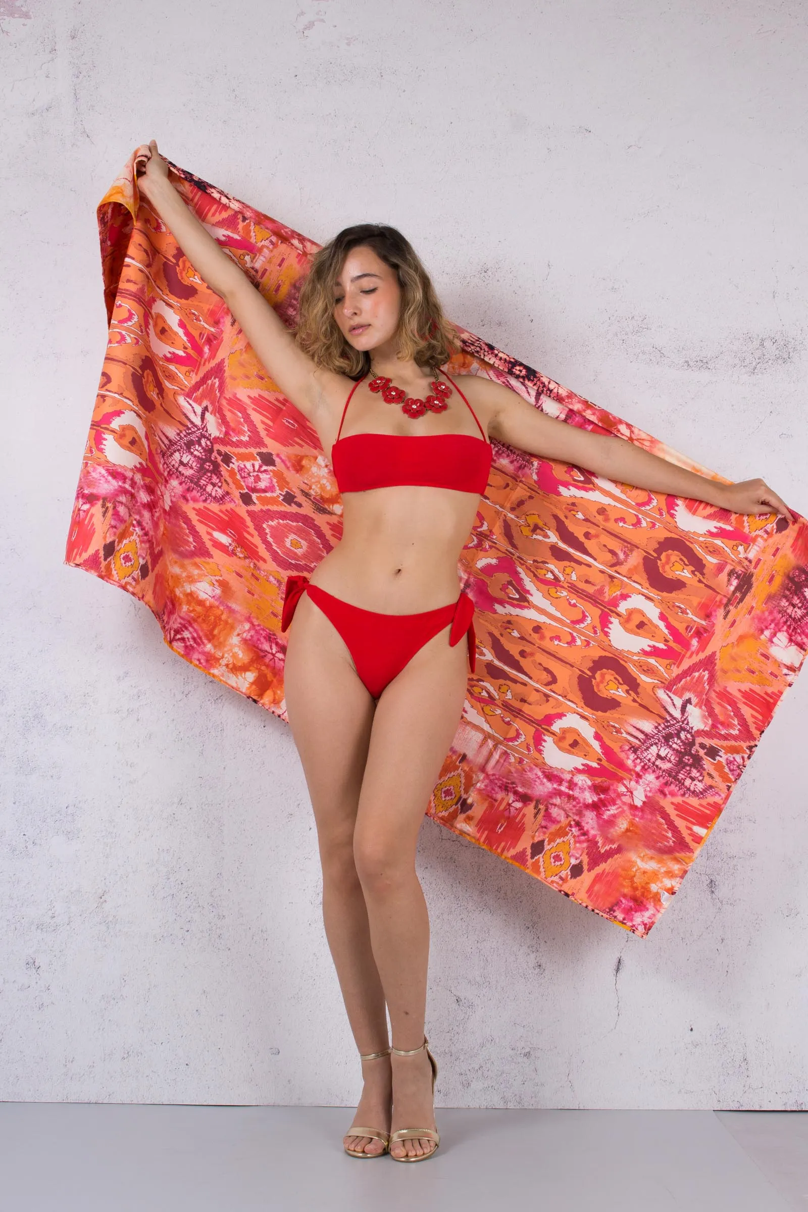 Bikini Fascia Brasiliano Rosso