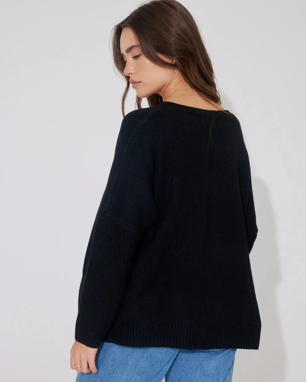 BILLIE KNIT BLACK restocked