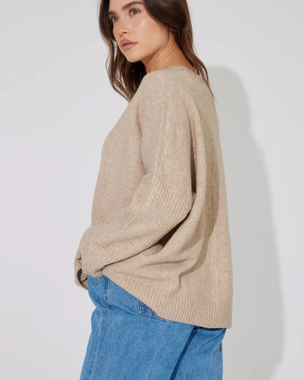 BILLIE KNIT OAT RESTOCKED