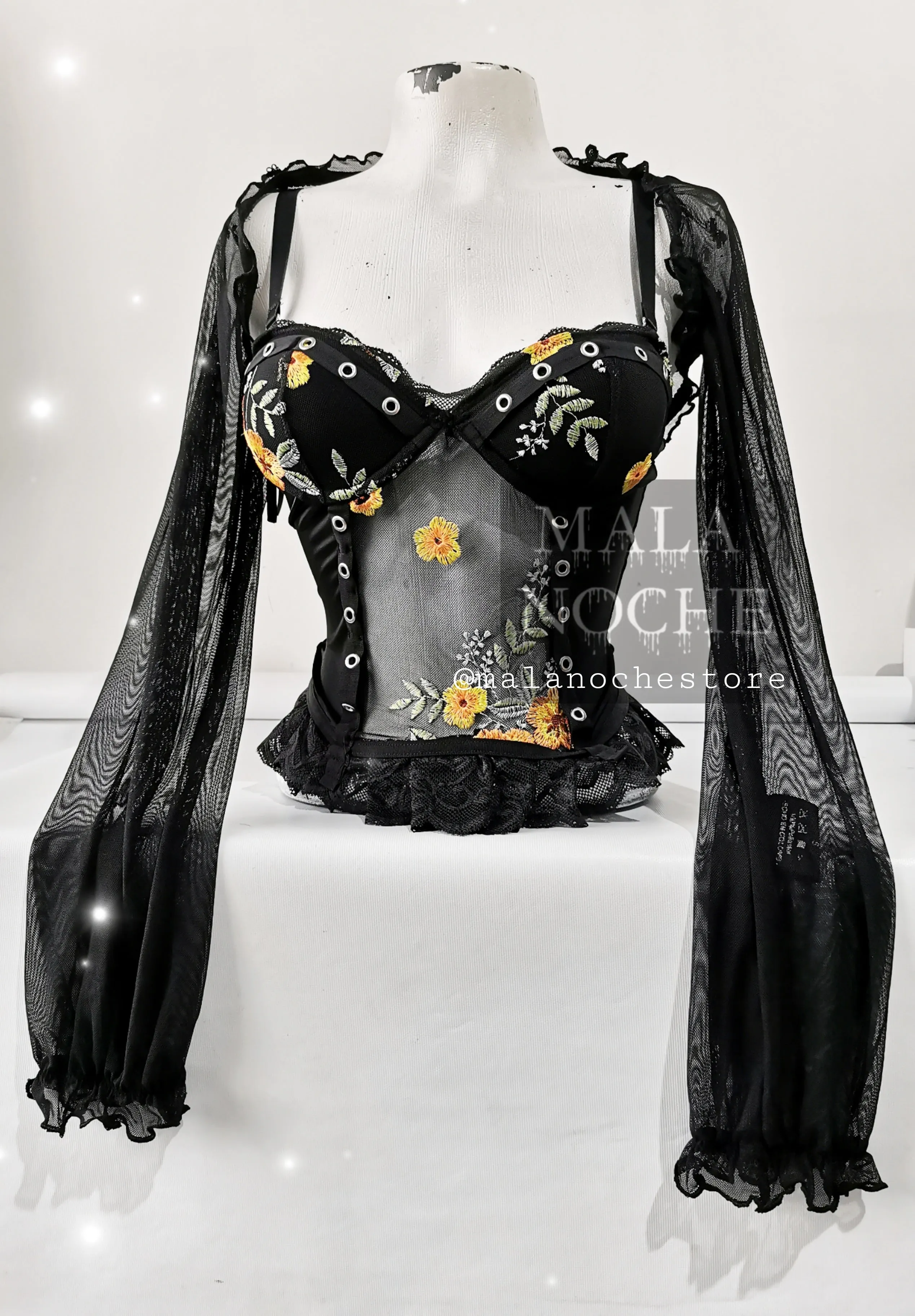 Bustier Garden  (mangas se venden por separado)