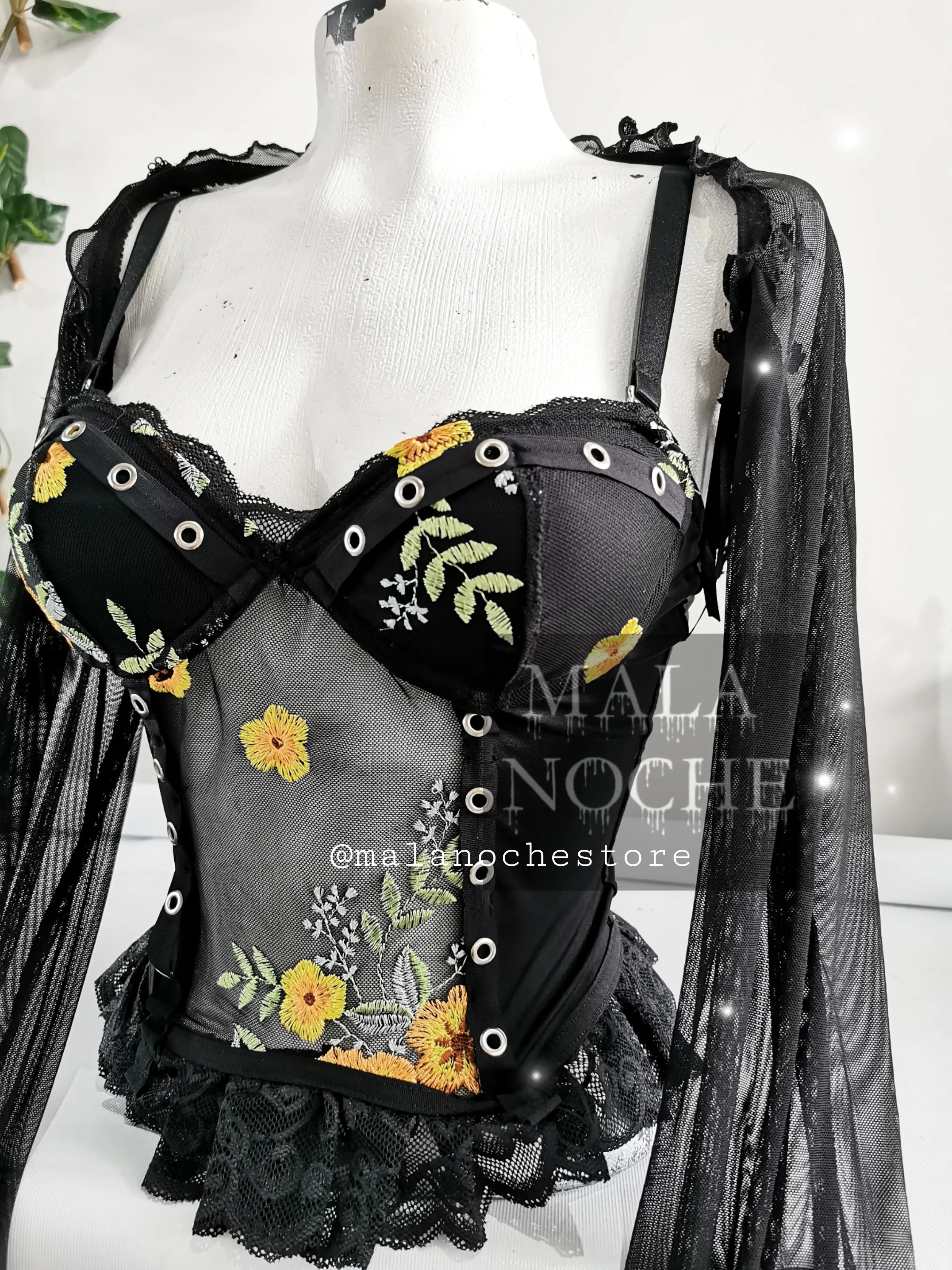 Bustier Garden  (mangas se venden por separado)