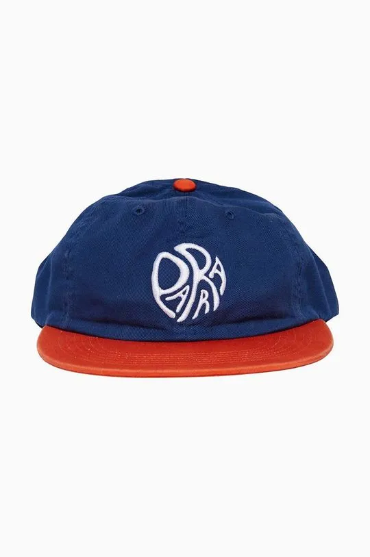 by Parra cotton baseball cap Circle Tweak navy blue color