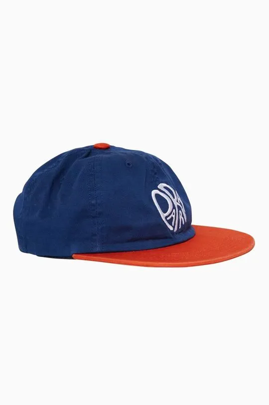 by Parra cotton baseball cap Circle Tweak navy blue color