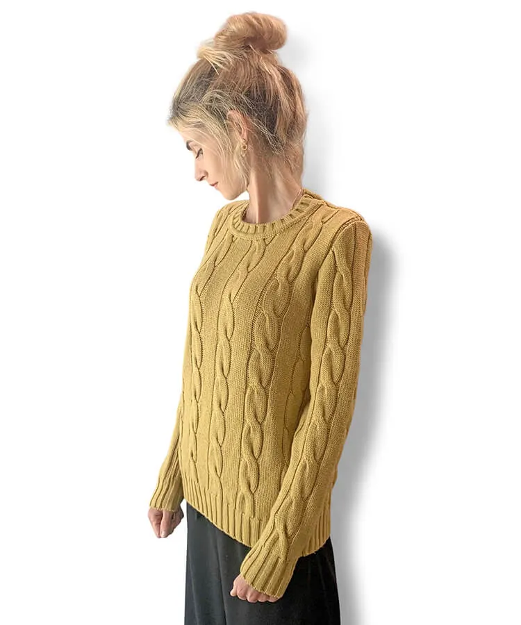 Cable sweater women’s