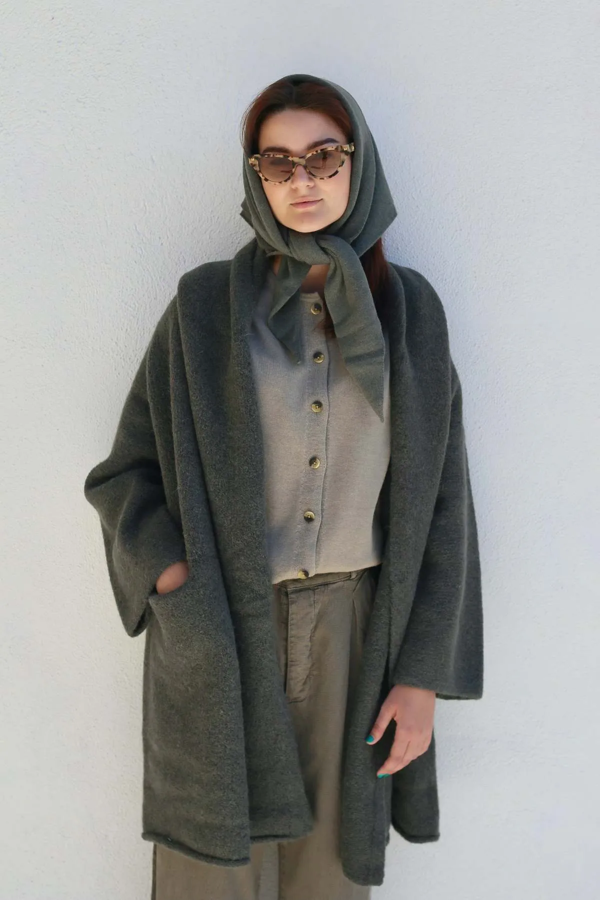 Capote Coat - Loden