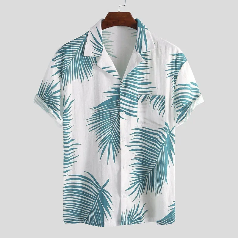 Casual Hot Sale Hawaiian Shirts For Men