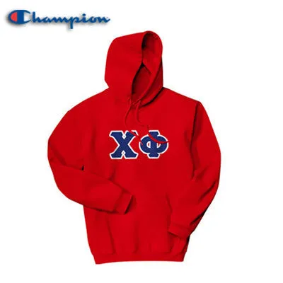 Chi Phi Champion Powerblend Hoodie - S700 - TWILL