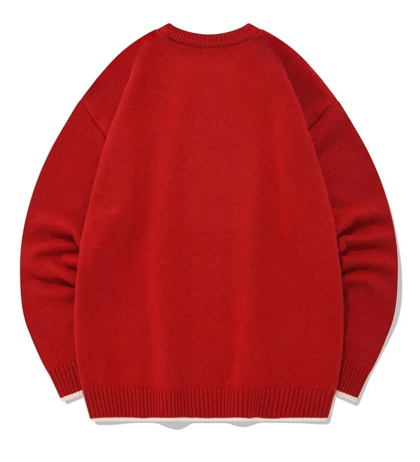 COVERNAT  |[COVERNAT]★Lambswool C Logo Crew Neck Kni.t