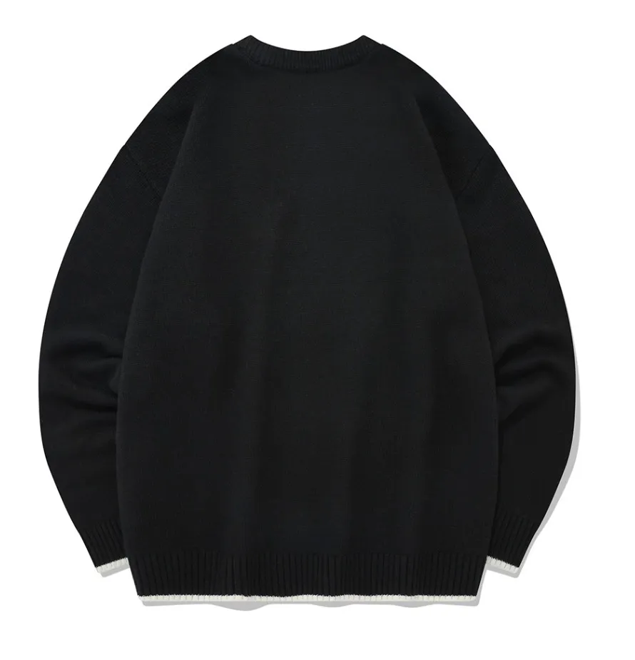 COVERNAT  |[COVERNAT]★Lambswool C Logo Crew Neck Kni.t