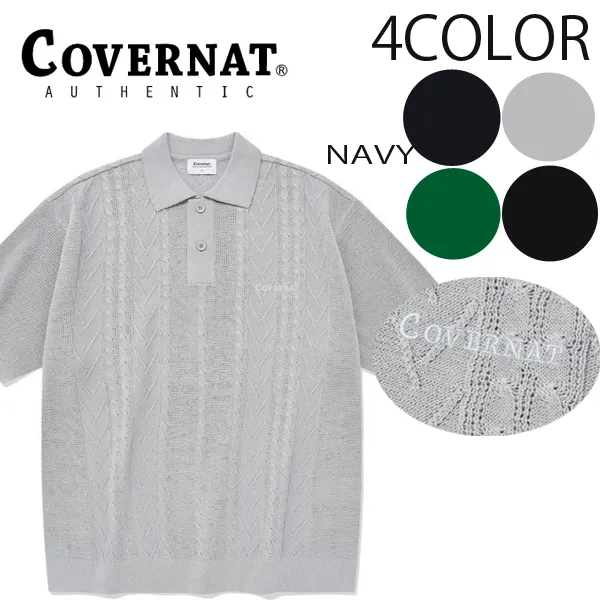 COVERNAT  |Unisex Street Style Plain Logo Sweaters