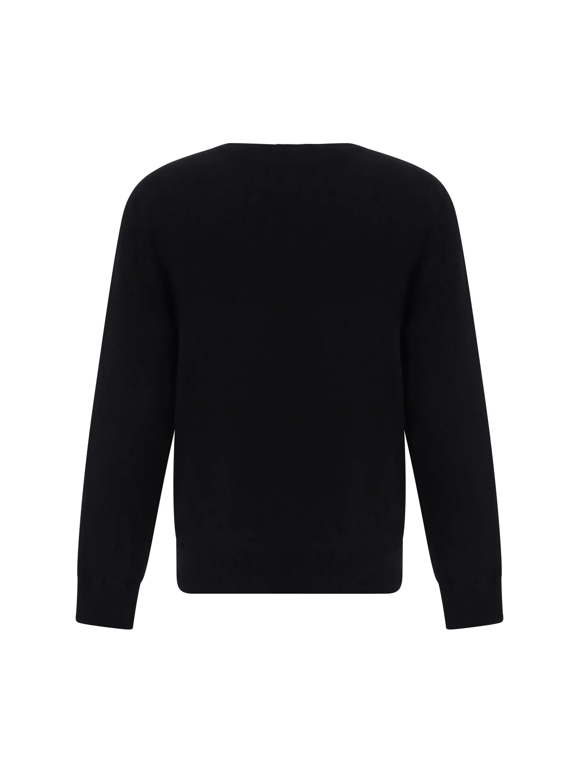 D SQUARED2  |Crew Neck Monogram Wool Long Sleeves Cotton Luxury Sweaters