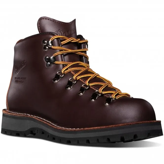 Danner Mens Mountain Light Hiking Boot in Brown