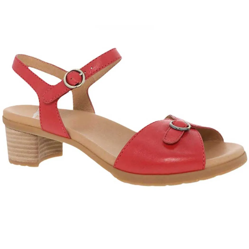 Dansko Tessie Heel Sandal Poppy (Women's)