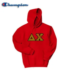 Delta Chi Champion Powerblend Hoodie - S700 - TWILL