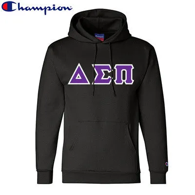 Delta Sigma Pi Champion Powerblend Hoodie - S700 - TWILL