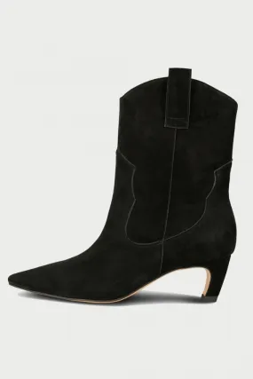 Dicte Suede Boot in Black