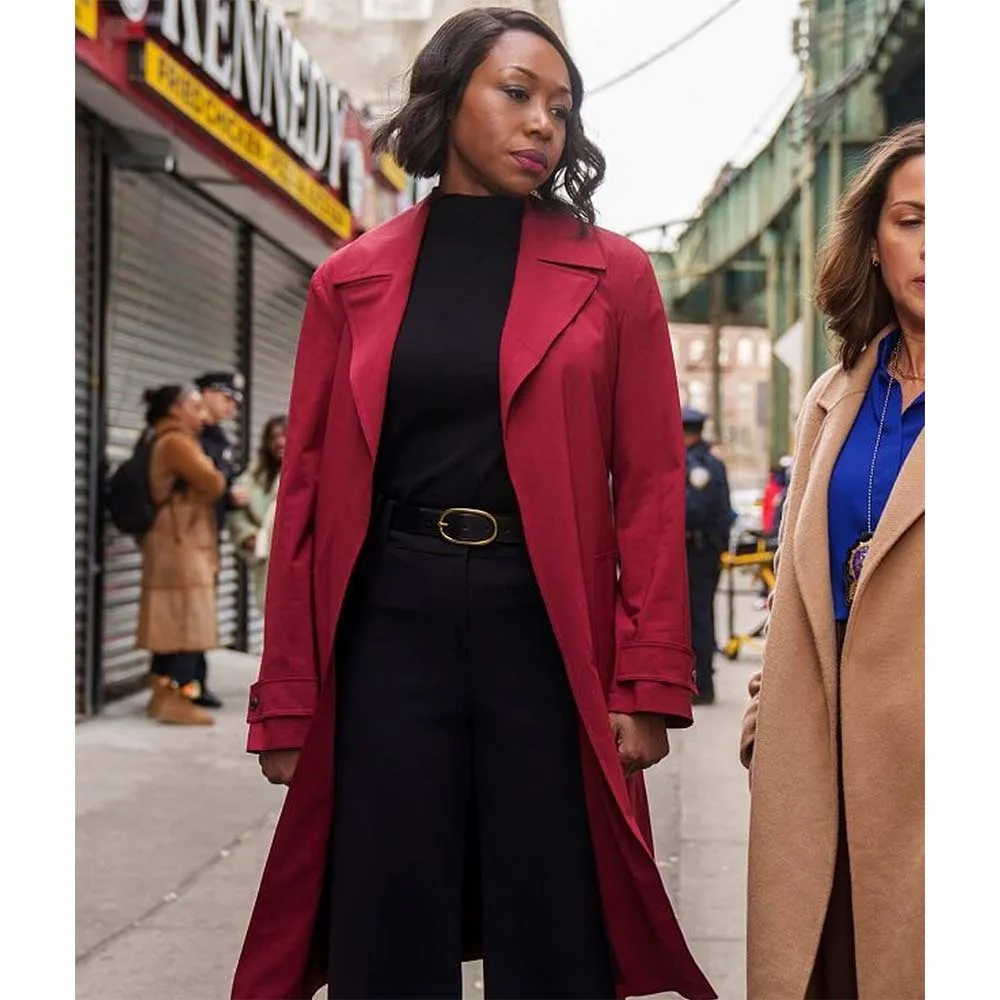 East New York Amanda Warren Red Coat