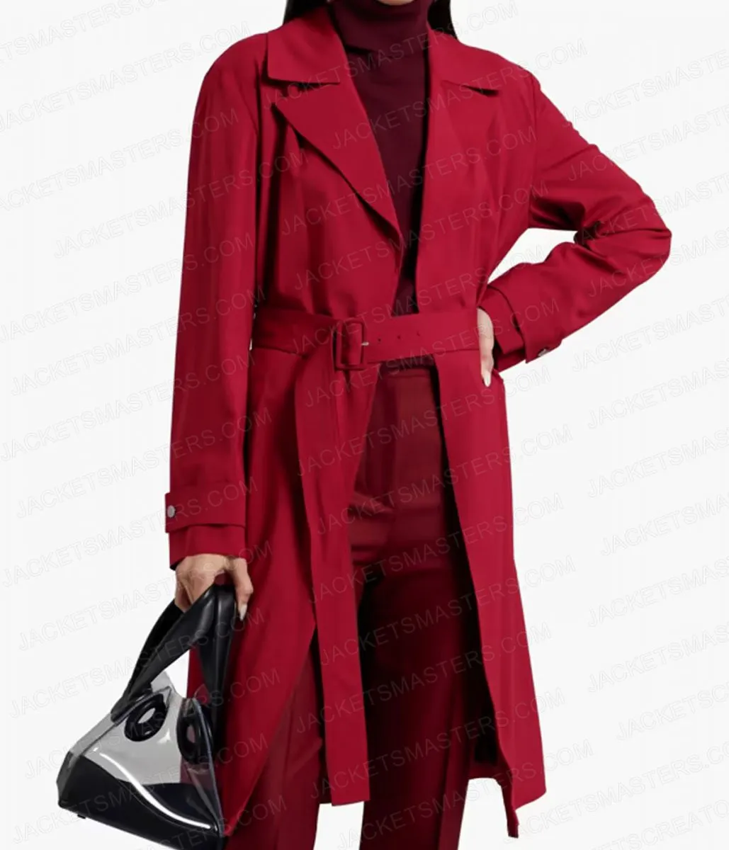 East New York Amanda Warren Red Coat