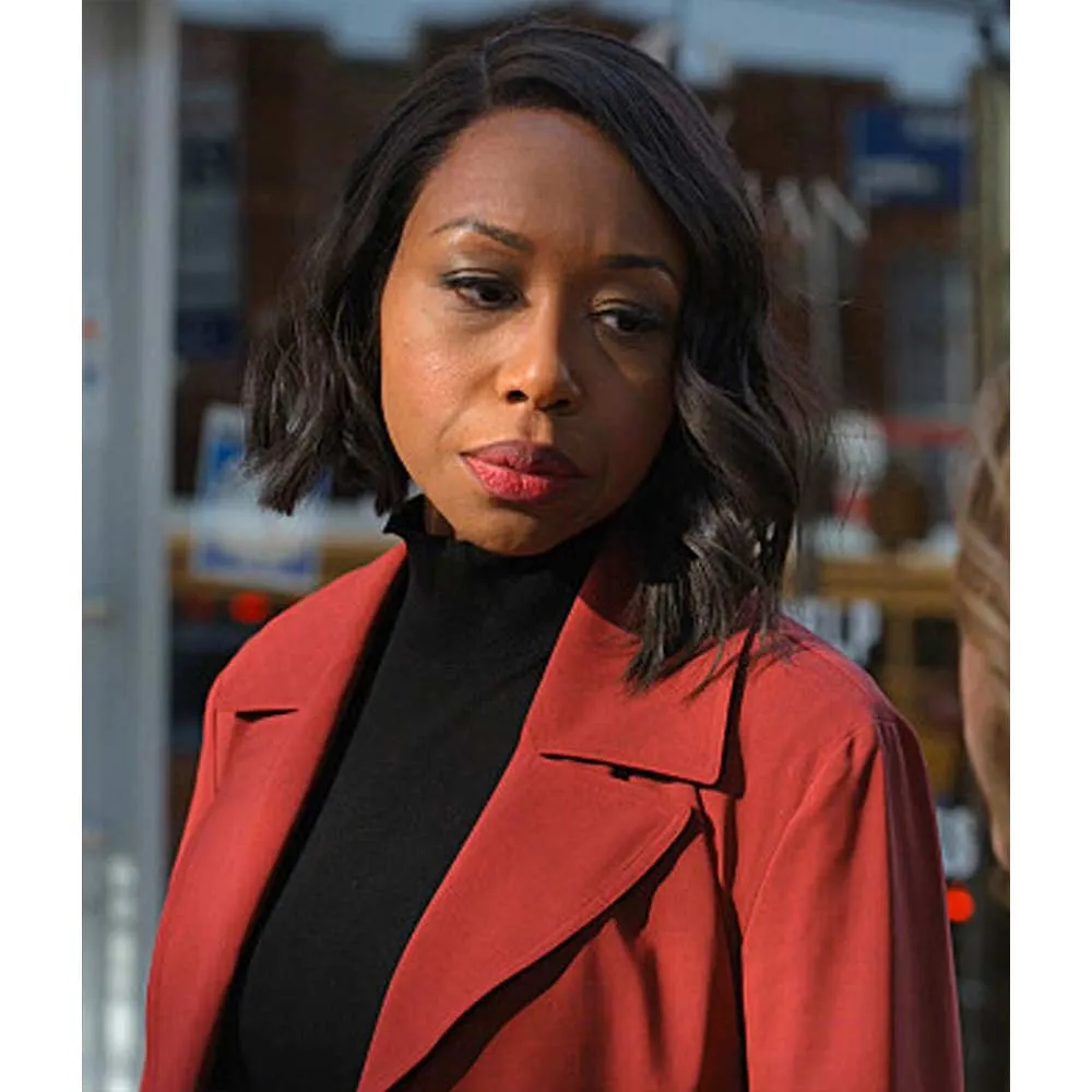 East New York Amanda Warren Red Coat