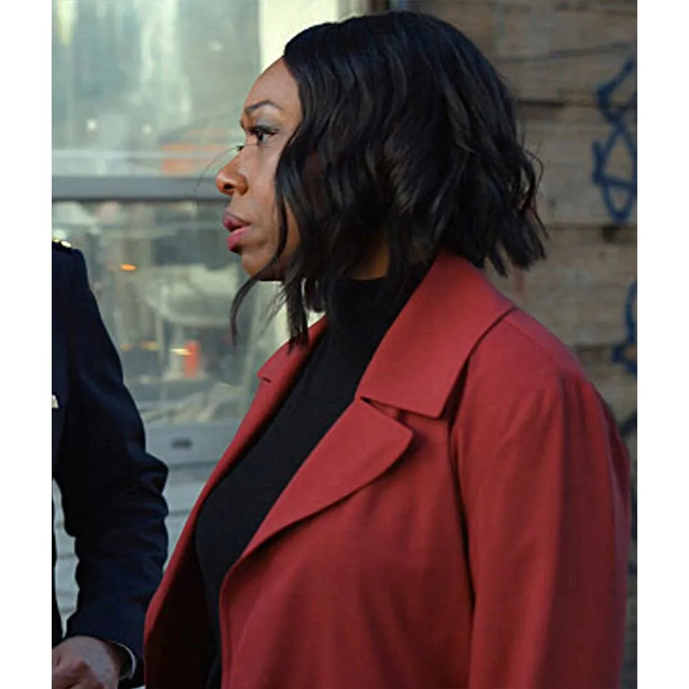 East New York Amanda Warren Red Coat