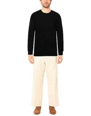 Ermenegildo Zegna  |Cashmere Long Sleeves Plain Oversized Luxury Sweaters