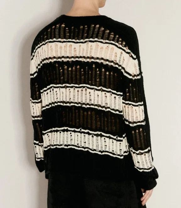 Eytys  |Crew Neck Stripes Street Style Long Sleeves Sweaters