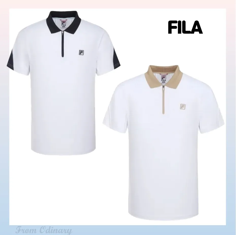 FILA  |Street Style Logo T-Shirts