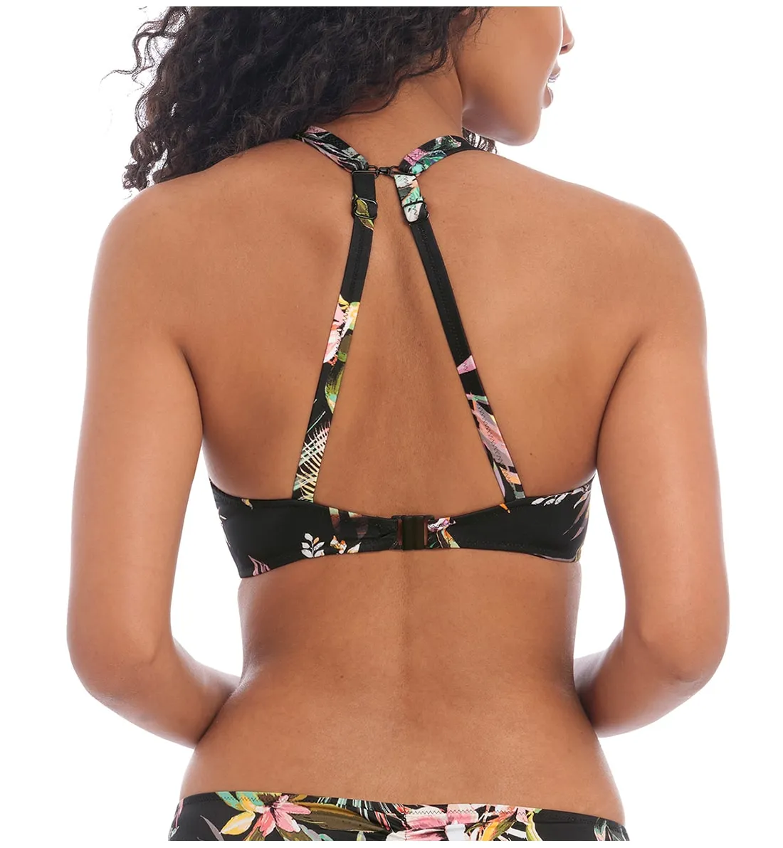 Freya Tahiti Nights Underwire High Apex Bikini Top (200013) - Black