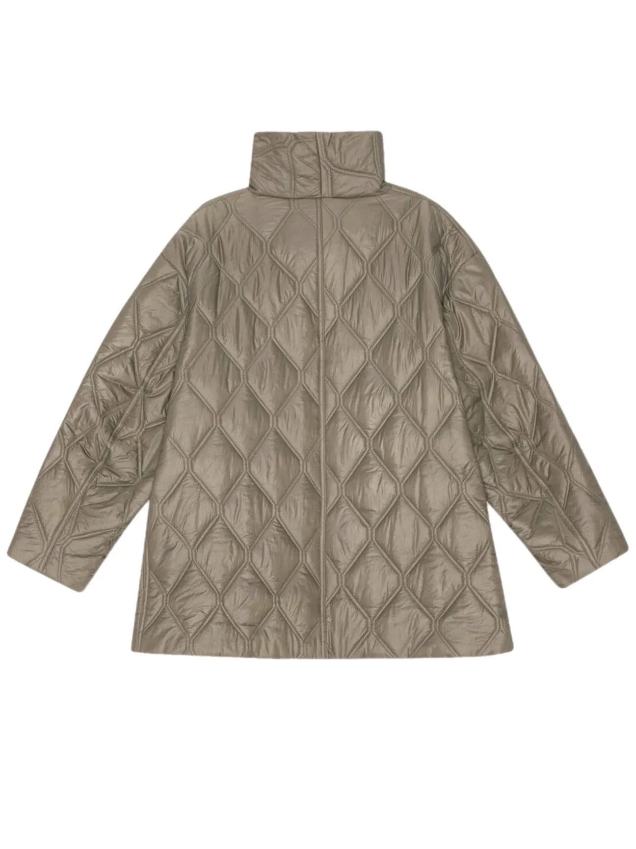 Ganni Shiny Quilt Jacket