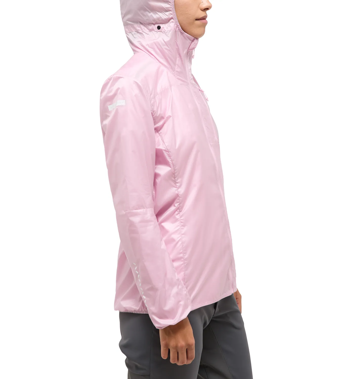 Haglöfs Women's L.I.M Shield Hood Fresh Pink | Buy Haglöfs Women's L.I.M Shield Hood Fresh Pink here | Outnorth