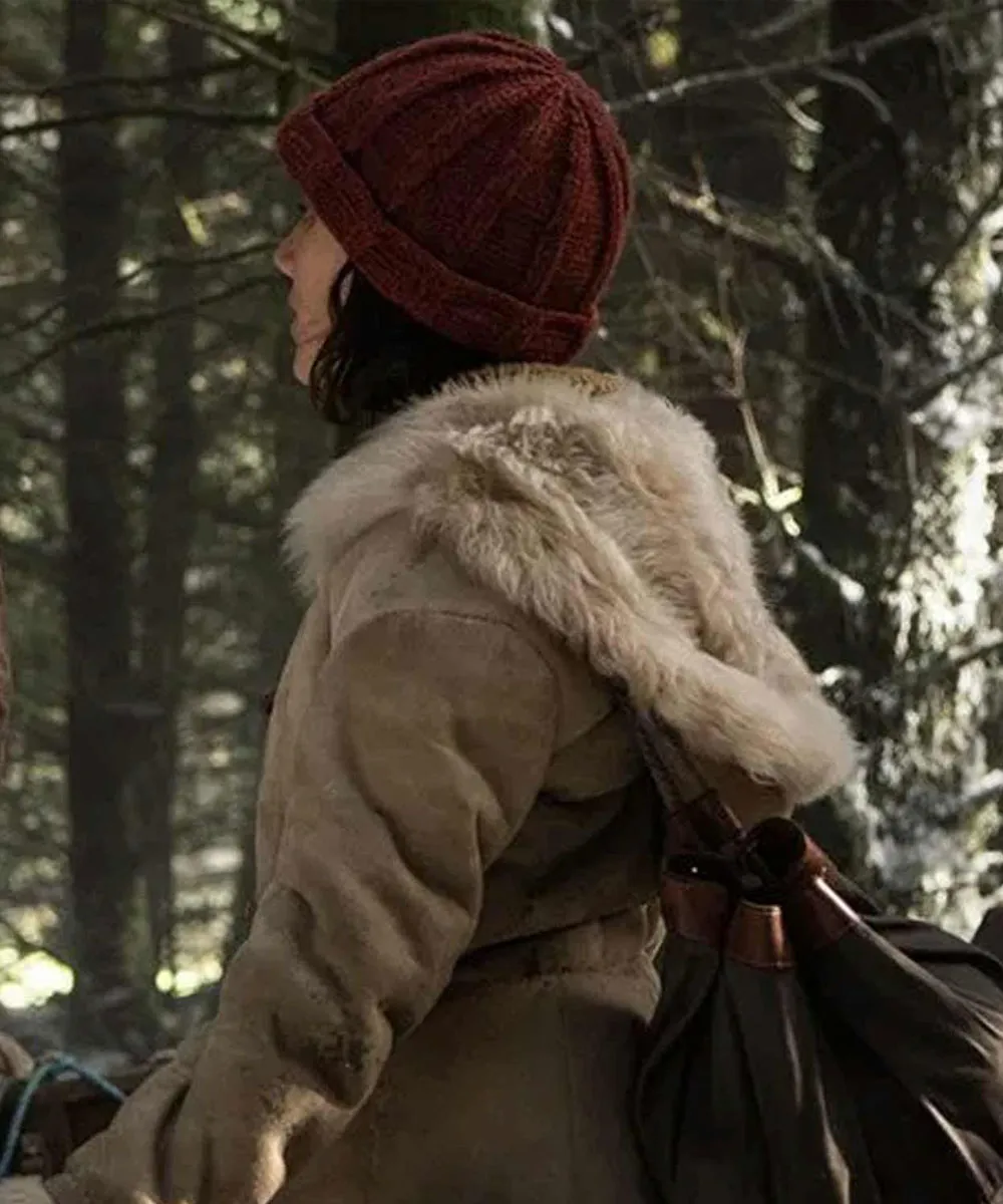 His Dark Materials Dafne Keen Shearling Coat