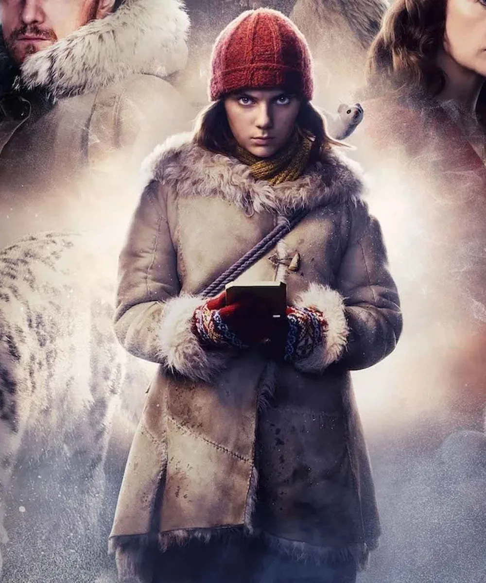 His Dark Materials Dafne Keen Shearling Coat