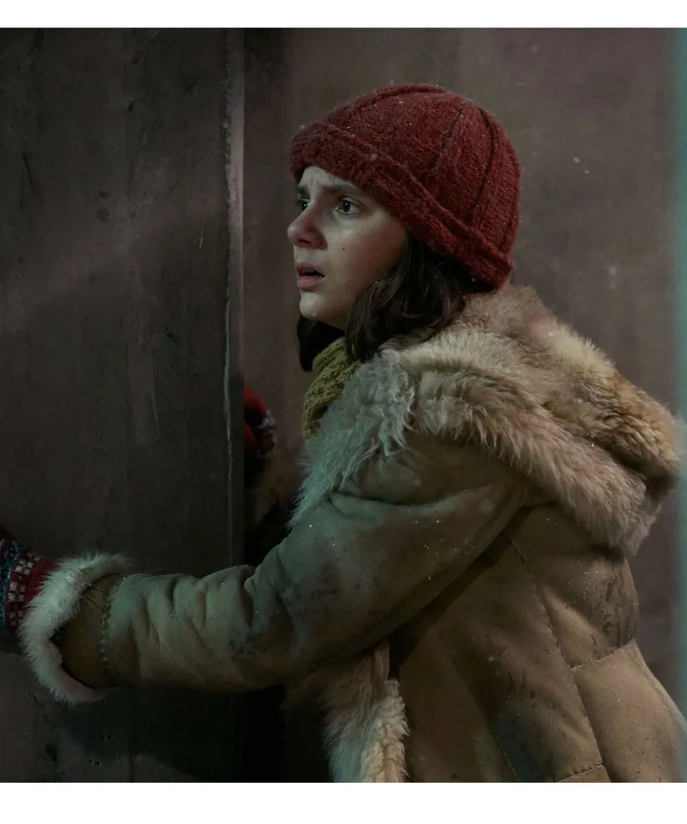 His Dark Materials Dafne Keen Shearling Coat