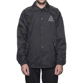 HUF TRIPLE TRIANGLE COACHES JACKET // BLACK