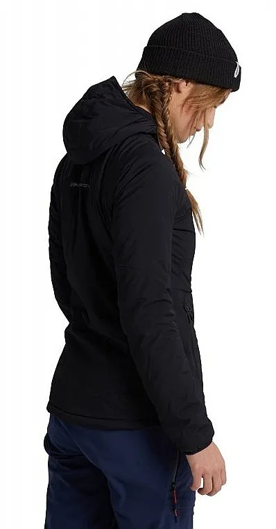 jacket Burton Helium AK Hooded Stretch Insulated - True Black - women´s