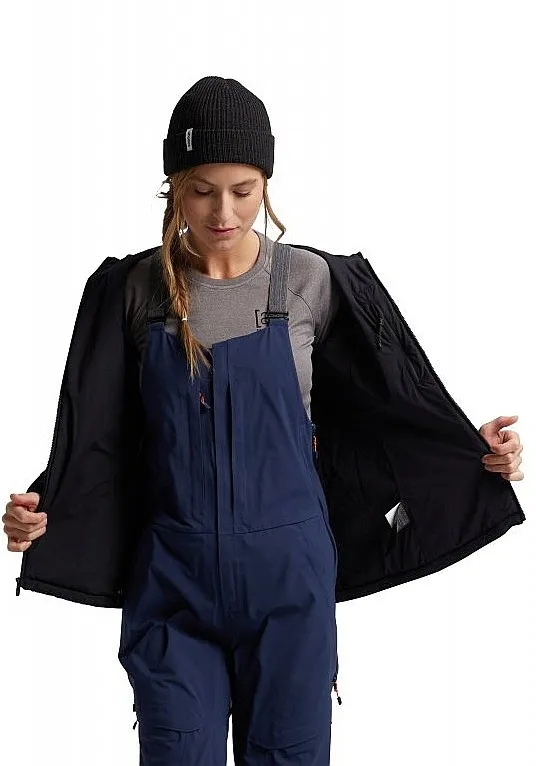 jacket Burton Helium AK Hooded Stretch Insulated - True Black - women´s