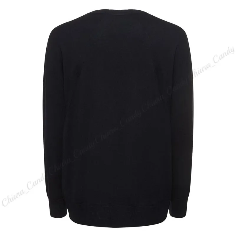 Jil Sander  |Crew Neck Wool Long Sleeves Plain Designers Sweaters