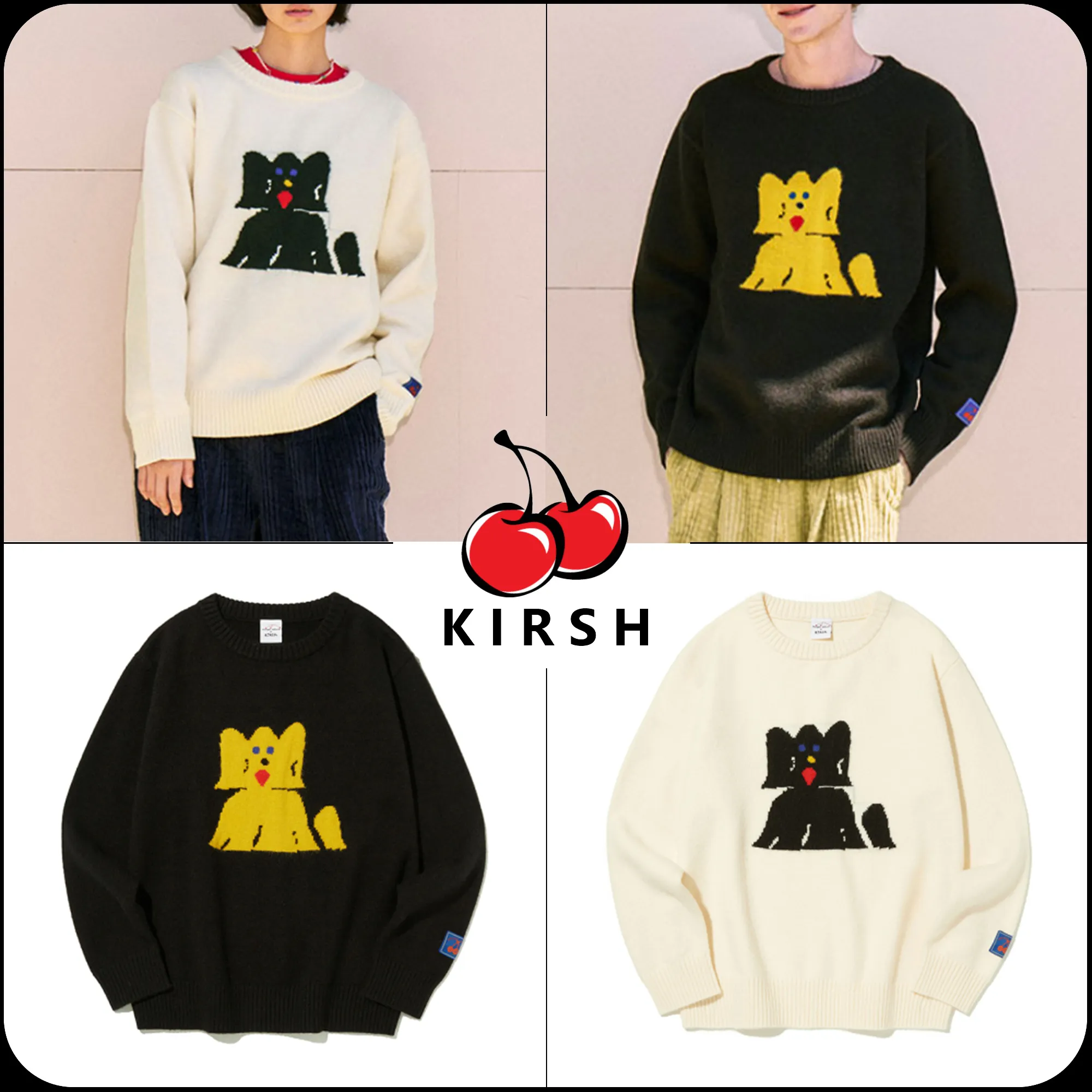 KIRSH  |[ KIRSH ]★KIRSH X MISAKI KAWAI FAMILY BASIC KNIT