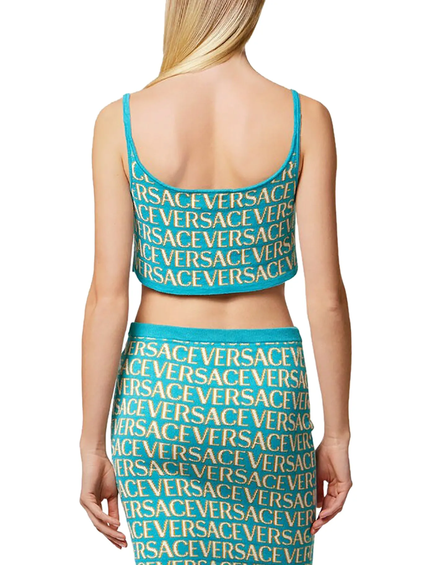 KNIT TOP VERSACE ALL OVER